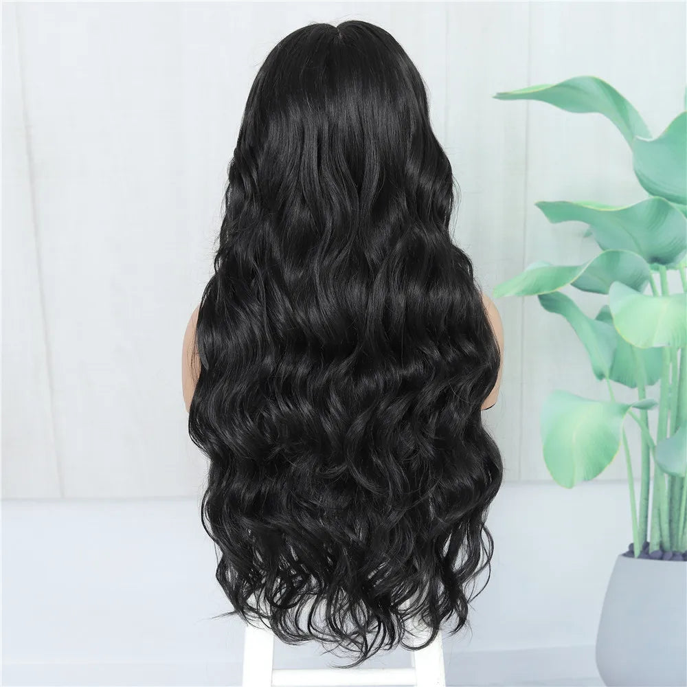 Long Body Wave Synthetic Lace Front Wig